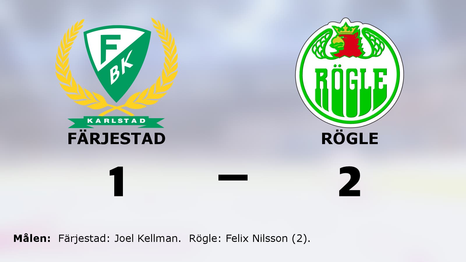 Rögles fina svit mot Färjestad fortsätter