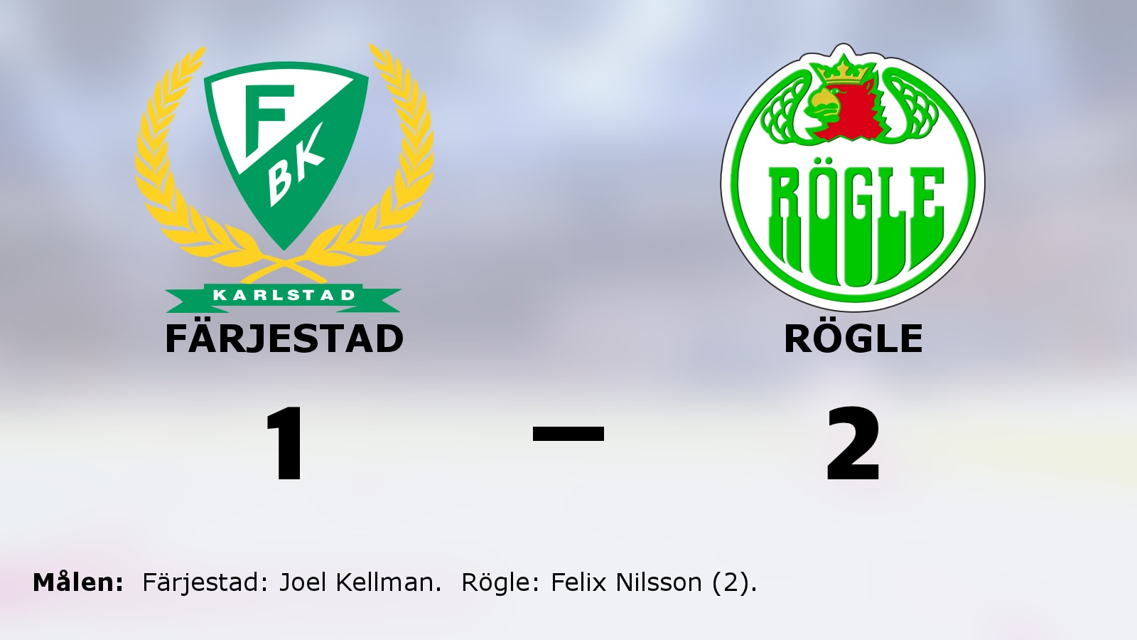 Rögles fina svit mot Färjestad fortsätter