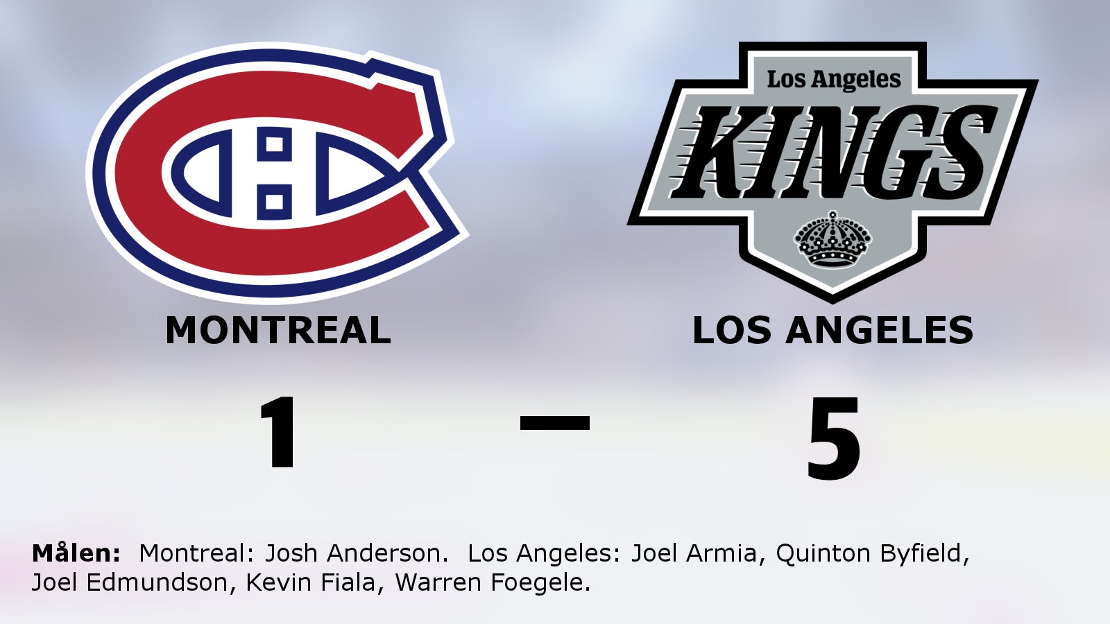 Los Angeles vann efter drömvändning i andra mot Montreal