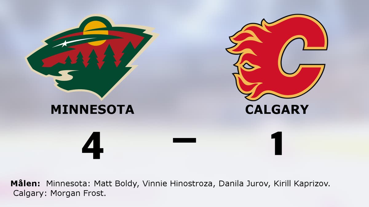 Minnesota säkrade seger mot Calgary