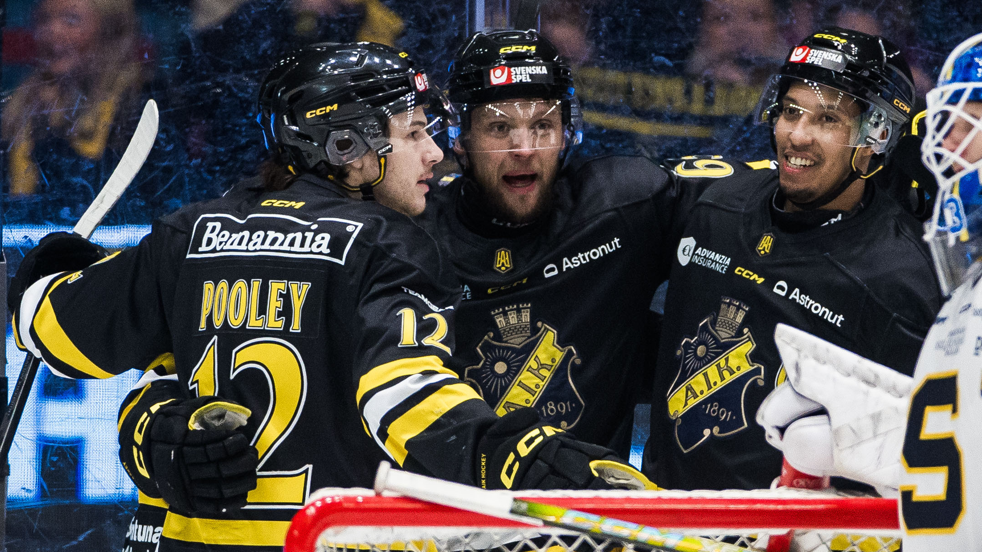 AIK Scott Pooley Ludwig Blomstrand Oscar Nord