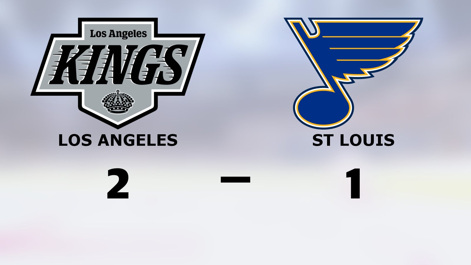 Los Angeles fina svit mot St Louis fortsätter