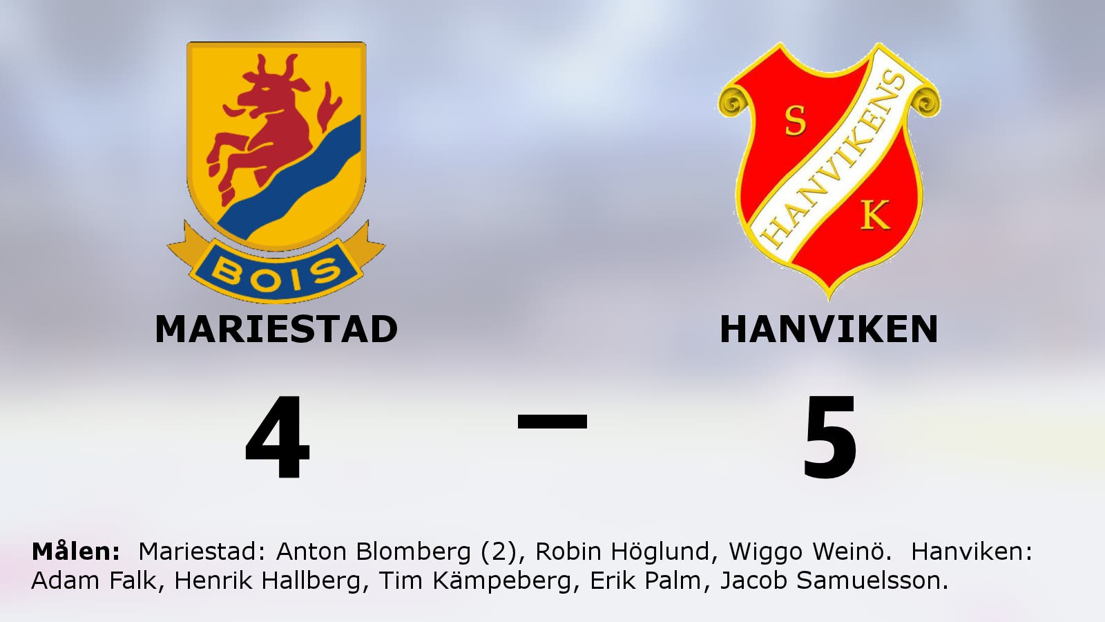 Straffar avgjorde när Hanviken vann mot Mariestad
