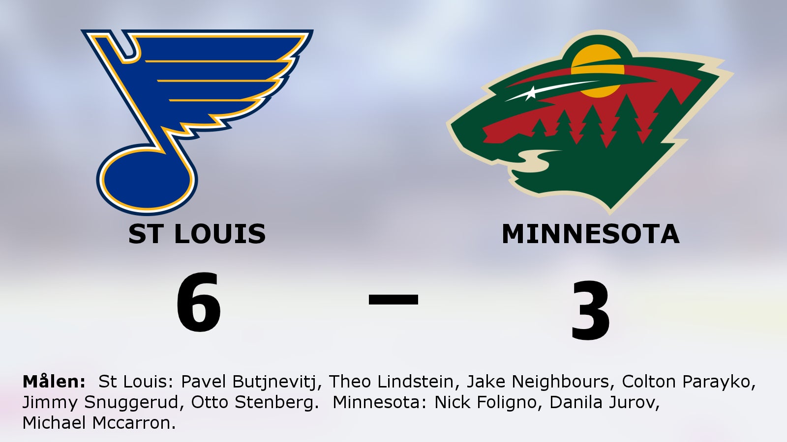 St Louis besegrade Minnesota hemma