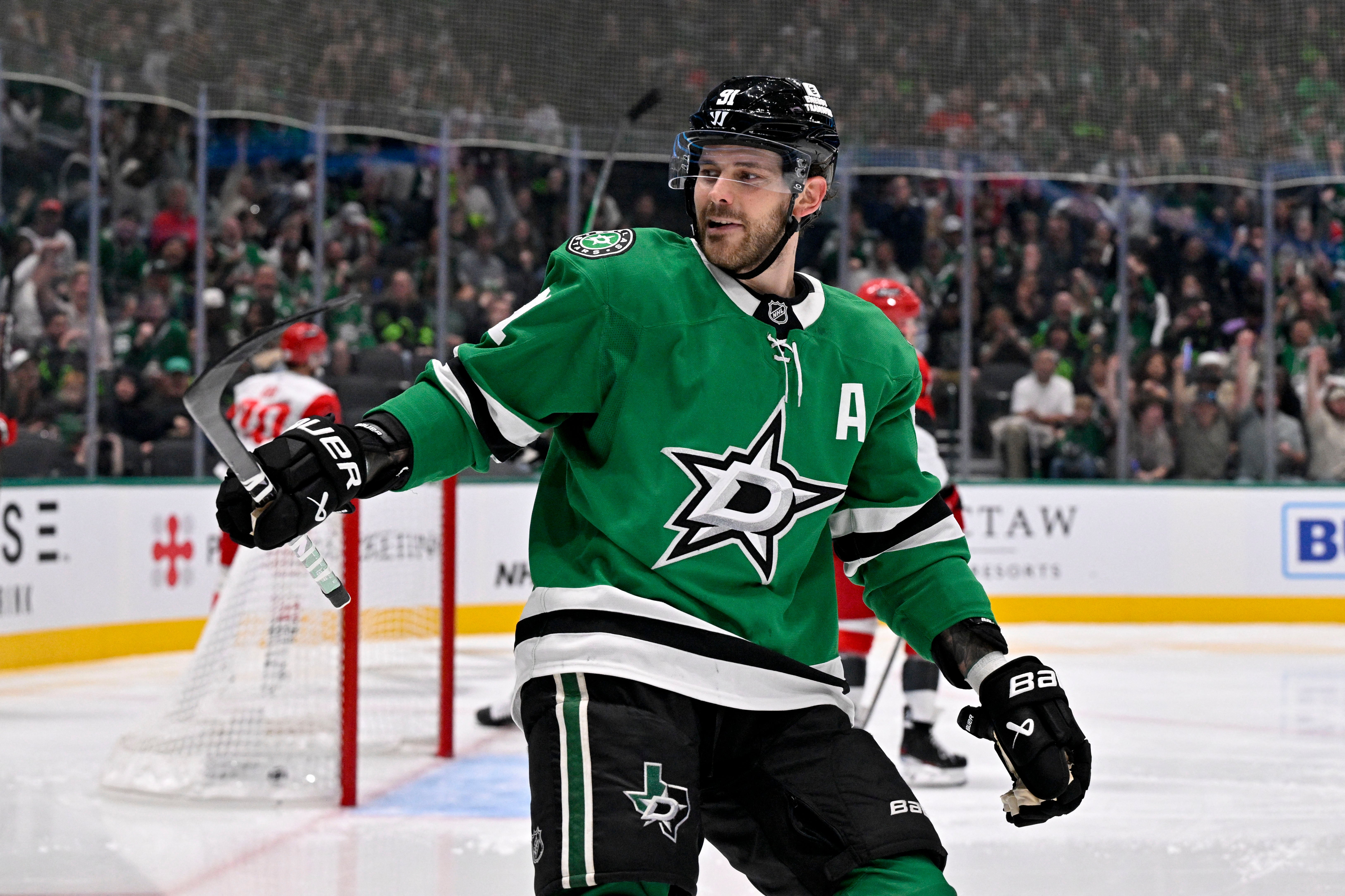 Tyler Seguin var tillbaka på is under veckan.