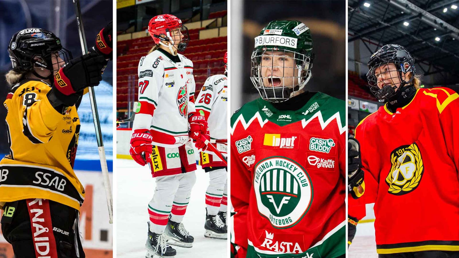 SDHL-semifinalerna (montage)