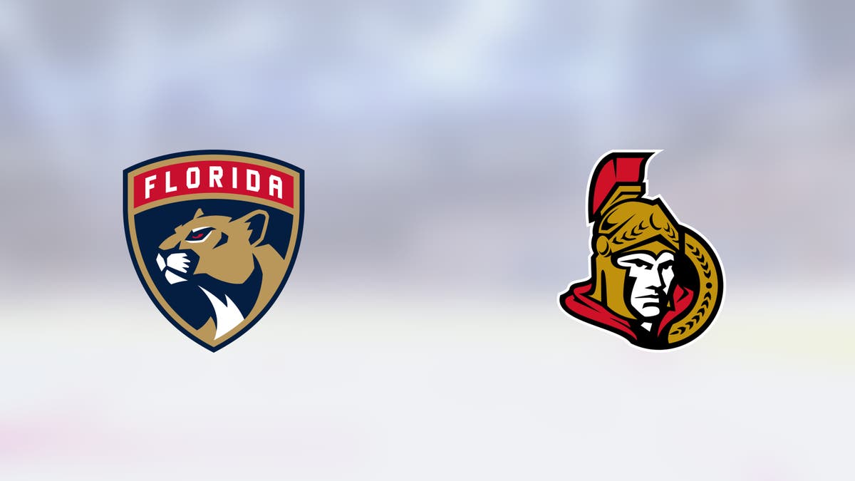 Hemmamatch för Florida som möter Ottawa i dag