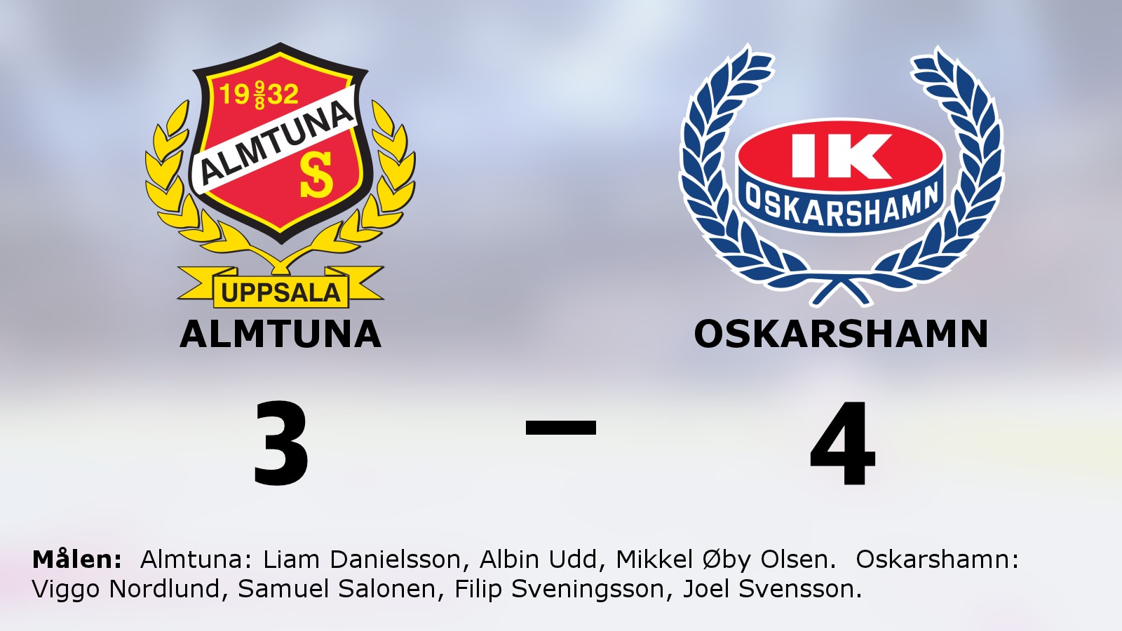 Drömstart för Oskarshamn – vann efter förlängningsdrama