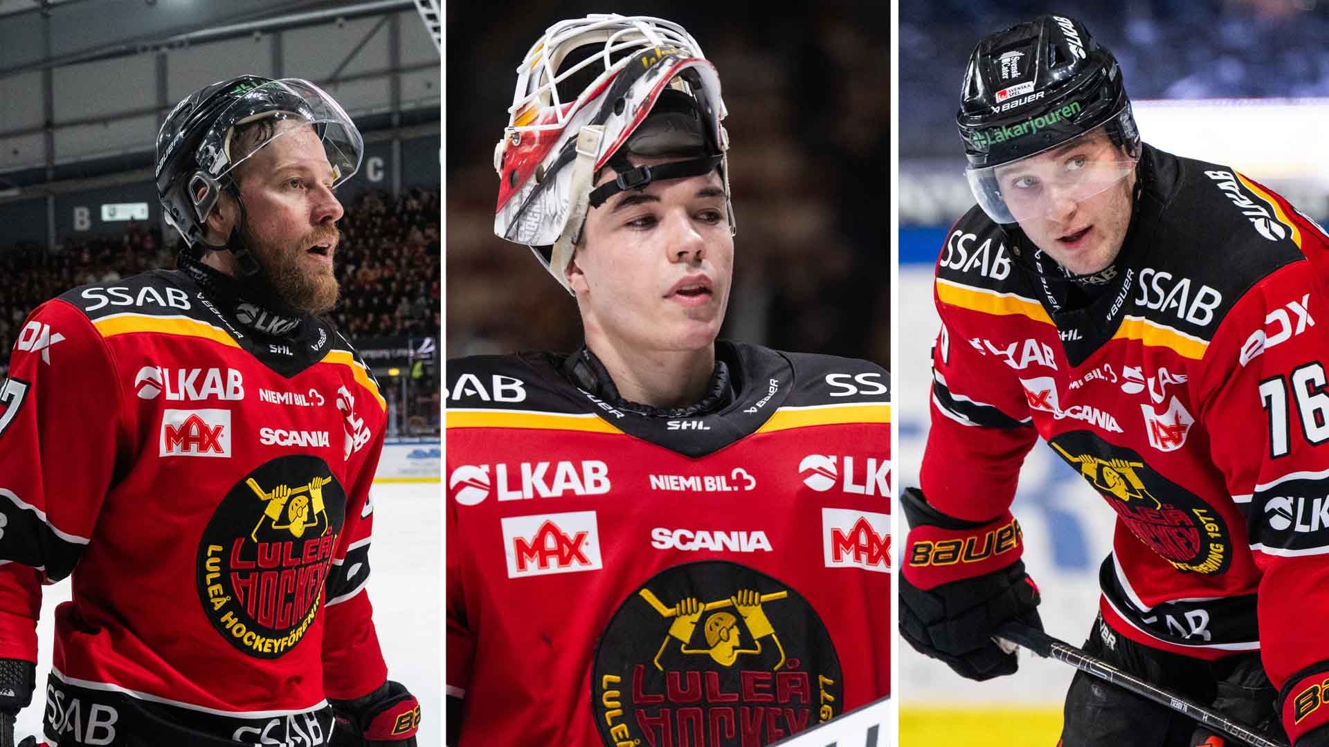 Linus Omark, Anton Levtchi, Matteus Ward