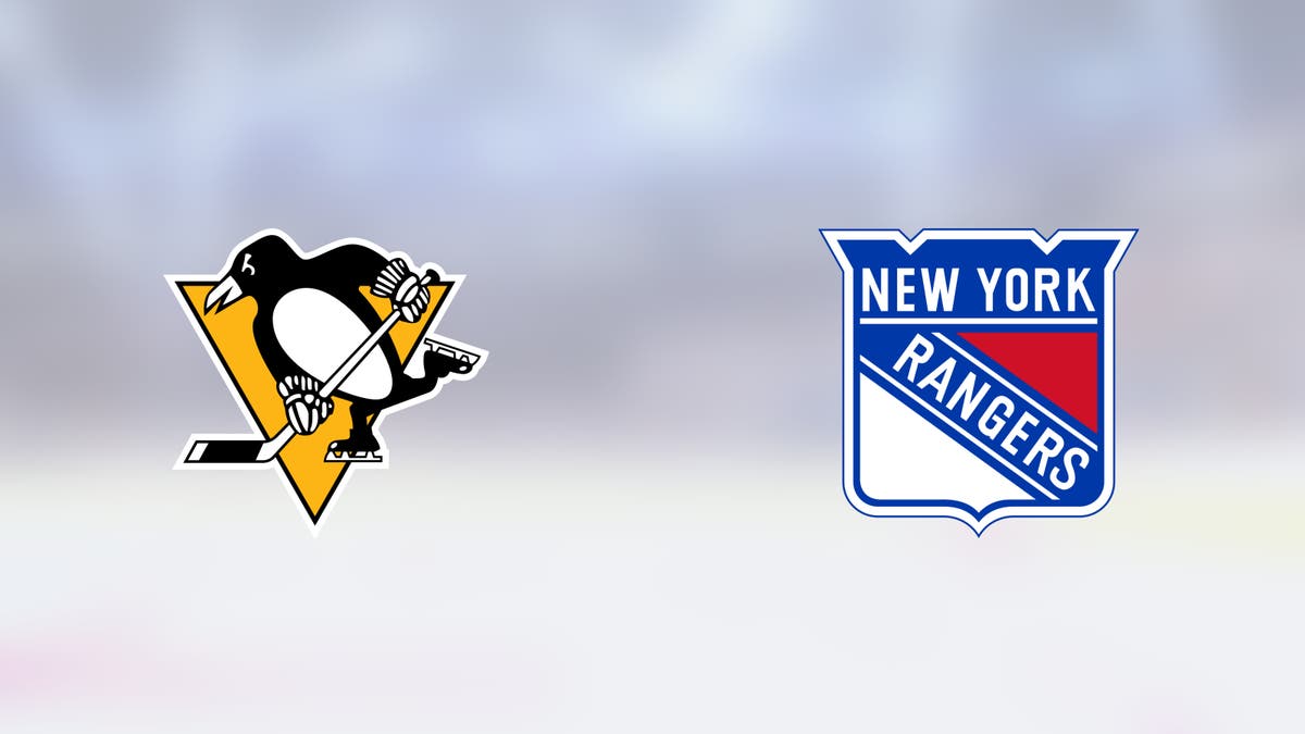 Pittsburgh möter NY Rangers hemma i dag