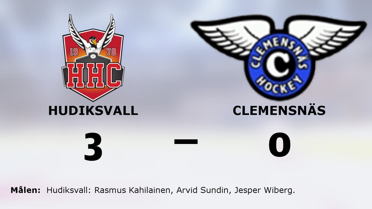 Stark defensiv när Hudiksvall vann mot Clemensnäs i målsnål match