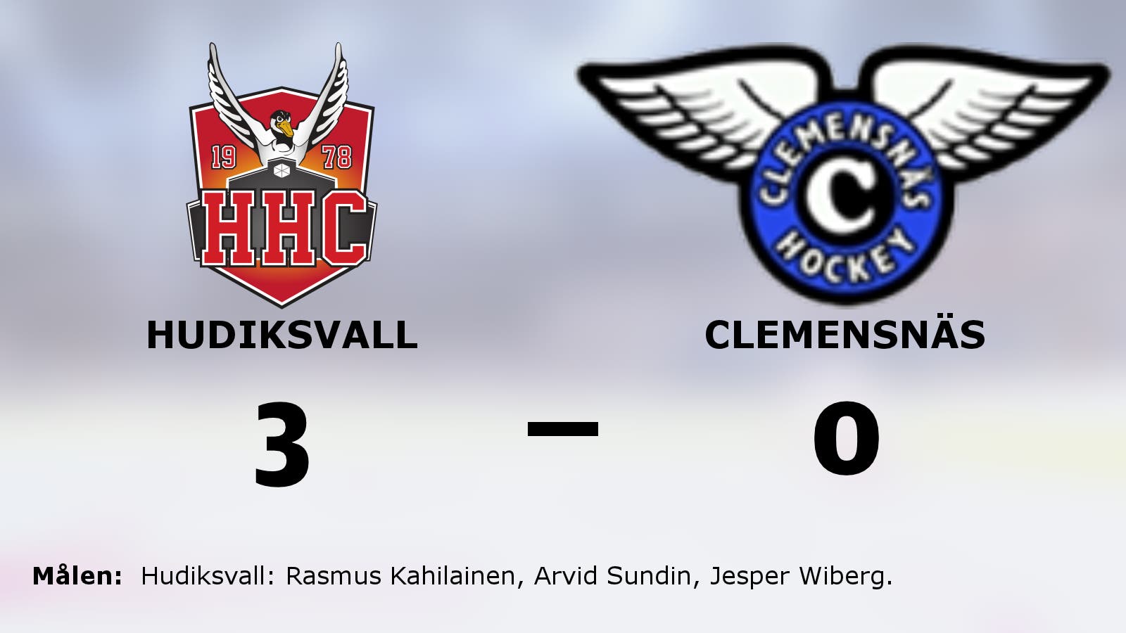 Stark defensiv när Hudiksvall vann mot Clemensnäs i målsnål match