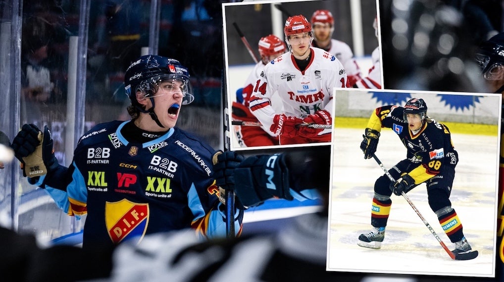 Victor Eklund Elias Pettersson Patrik Berglund
