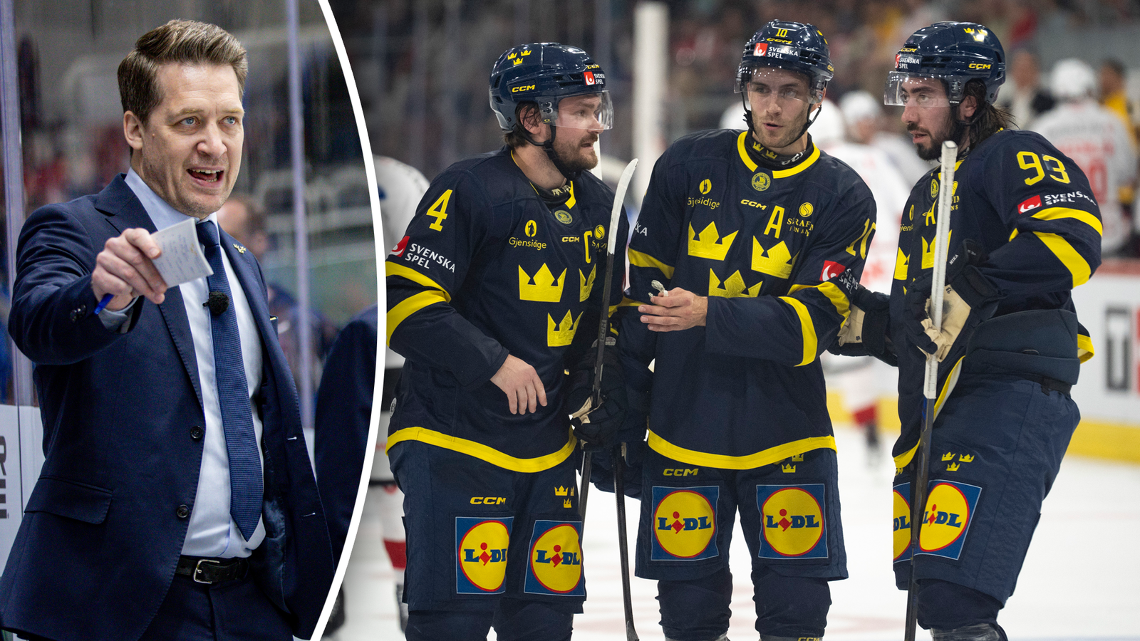 Sam Hallam Tre Kronor