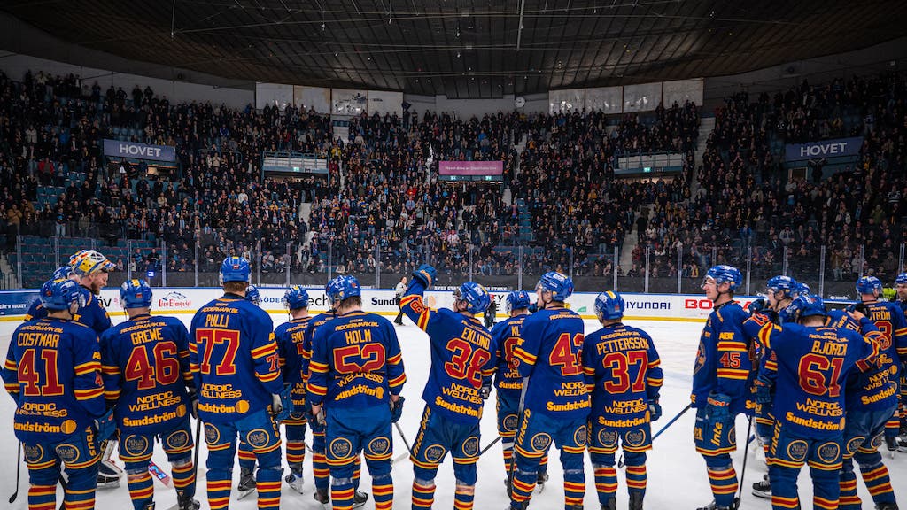 Djurgården tackar publiken på Hovet