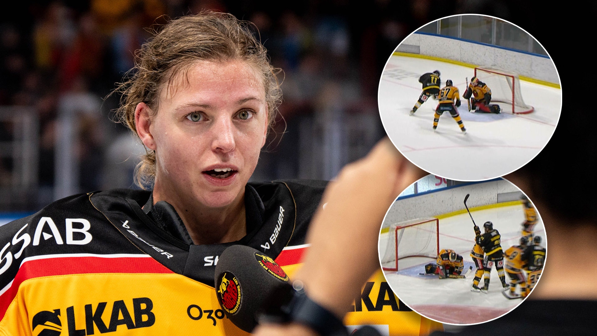 Julia Edbom, Luleå Hockey / TV4 Play