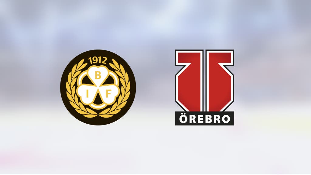 Seger på straffar för Brynäs hemma mot Örebro Hockey