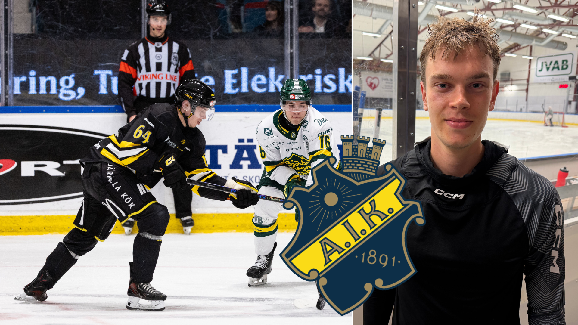 Edvin Isén får nu chansen på riktigt i AIK.