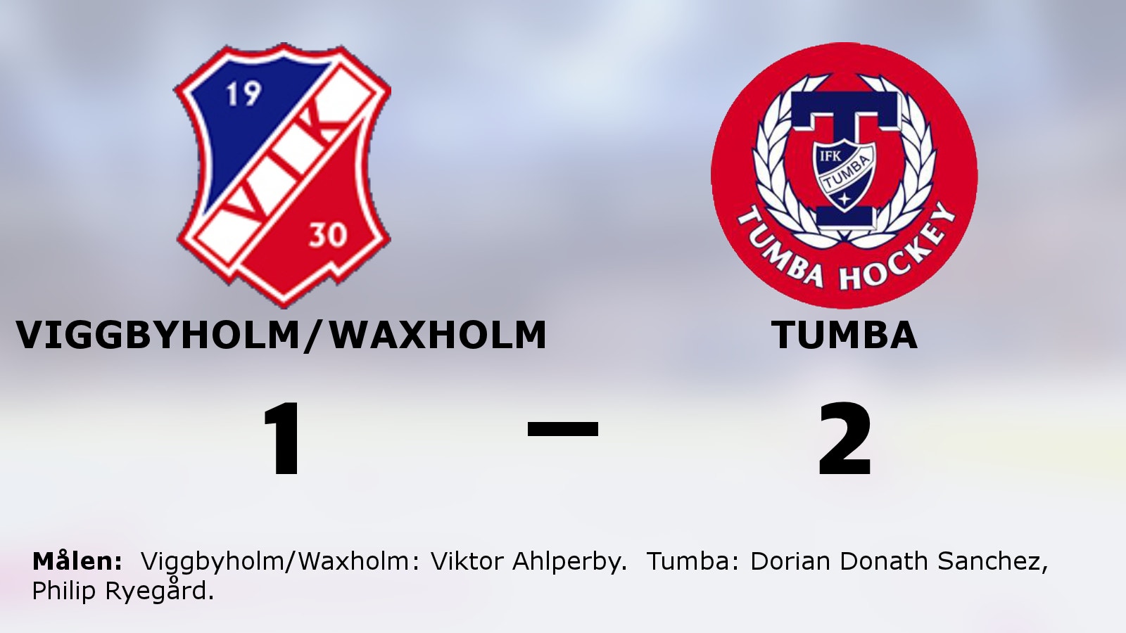 Straffar avgjorde – Tumba vann mot Viggbyholm/Waxholm