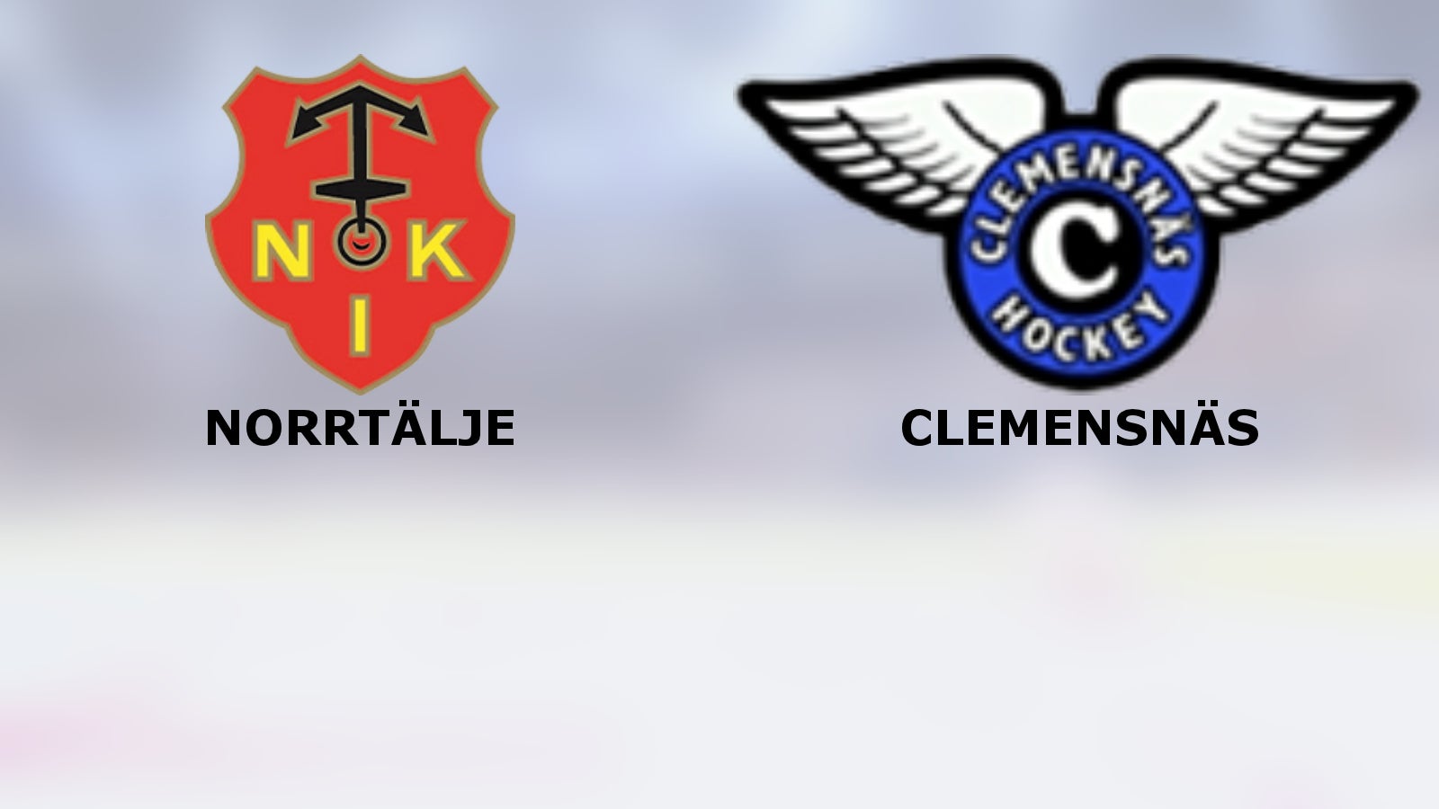 Premiär i hockeyettan norra för Norrtälje och Clemensnäs