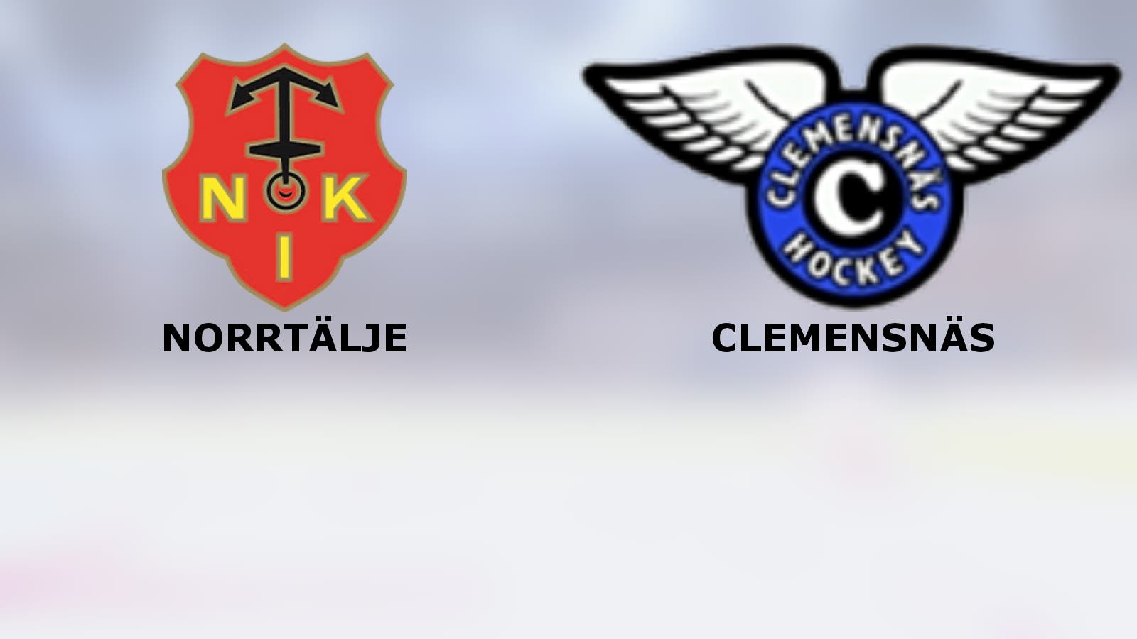 Premiär i hockeyettan norra för Norrtälje och Clemensnäs