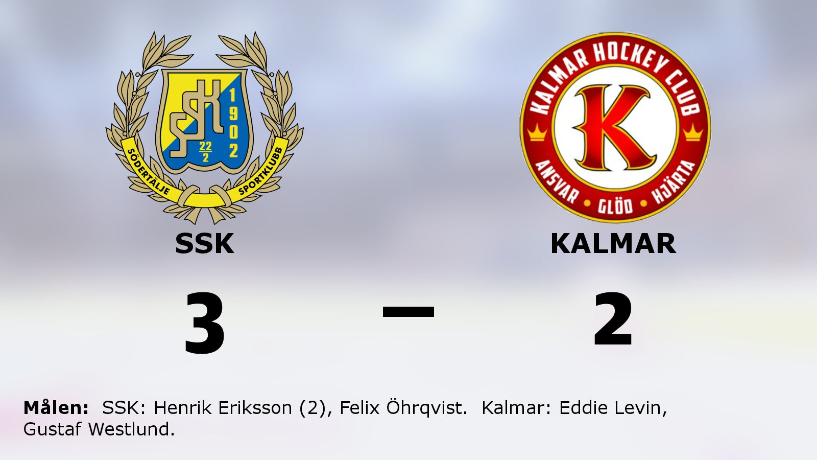 3–2-seger för SSK – kvitterade matchserien