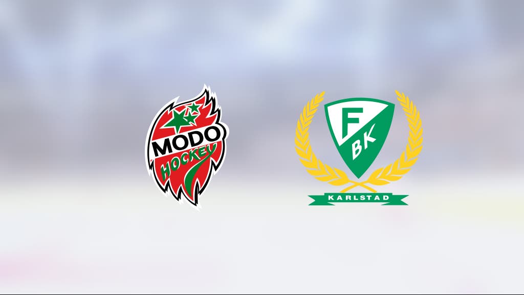 Modo avgjorde i sista perioden och vann mot Färjestad
