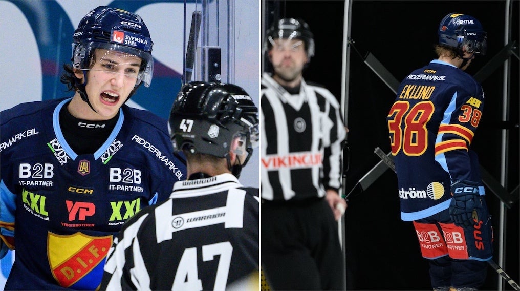 Victor Eklund matchstraff