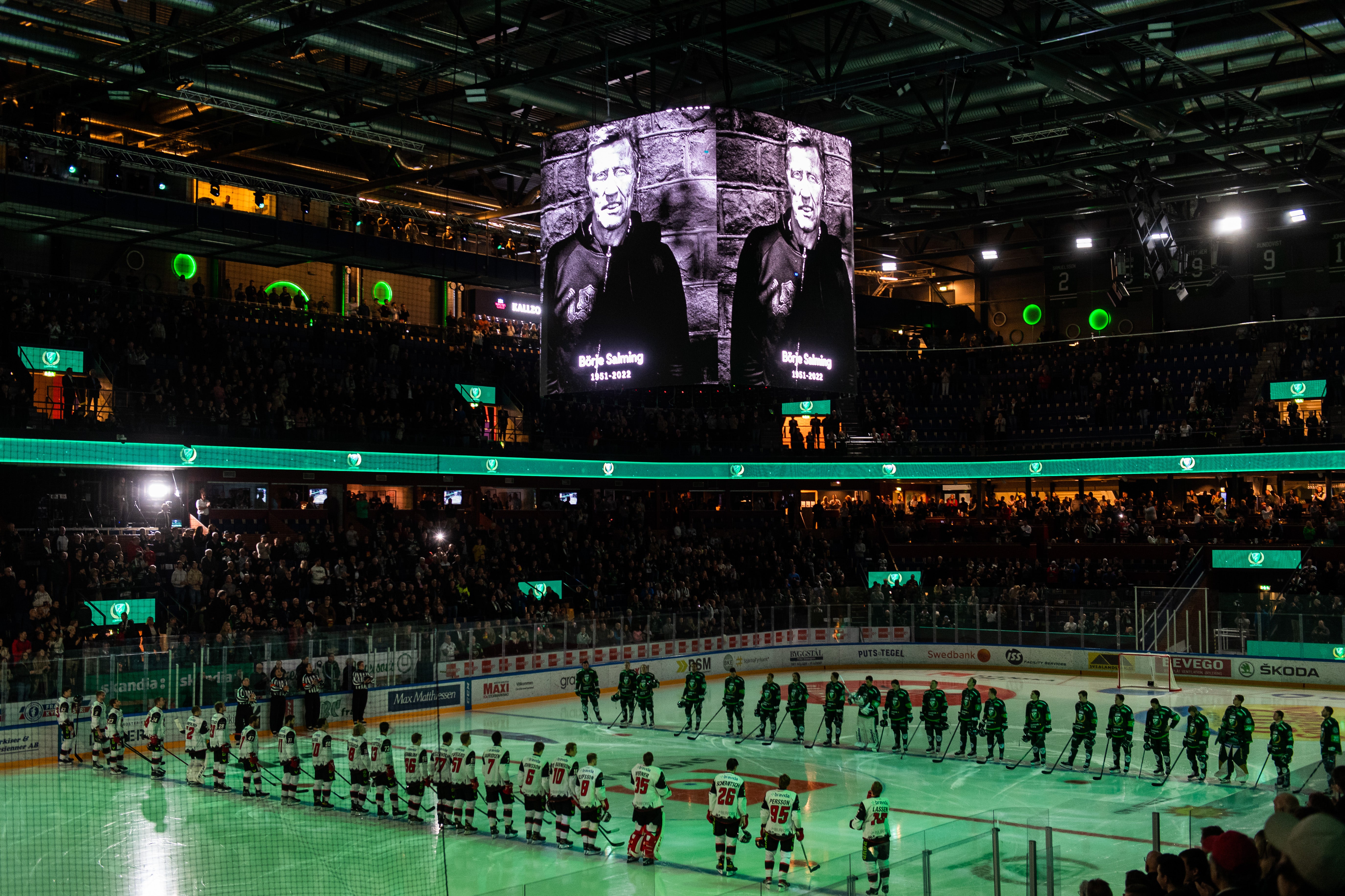 (25498) Börje Salming tyst minut SHL