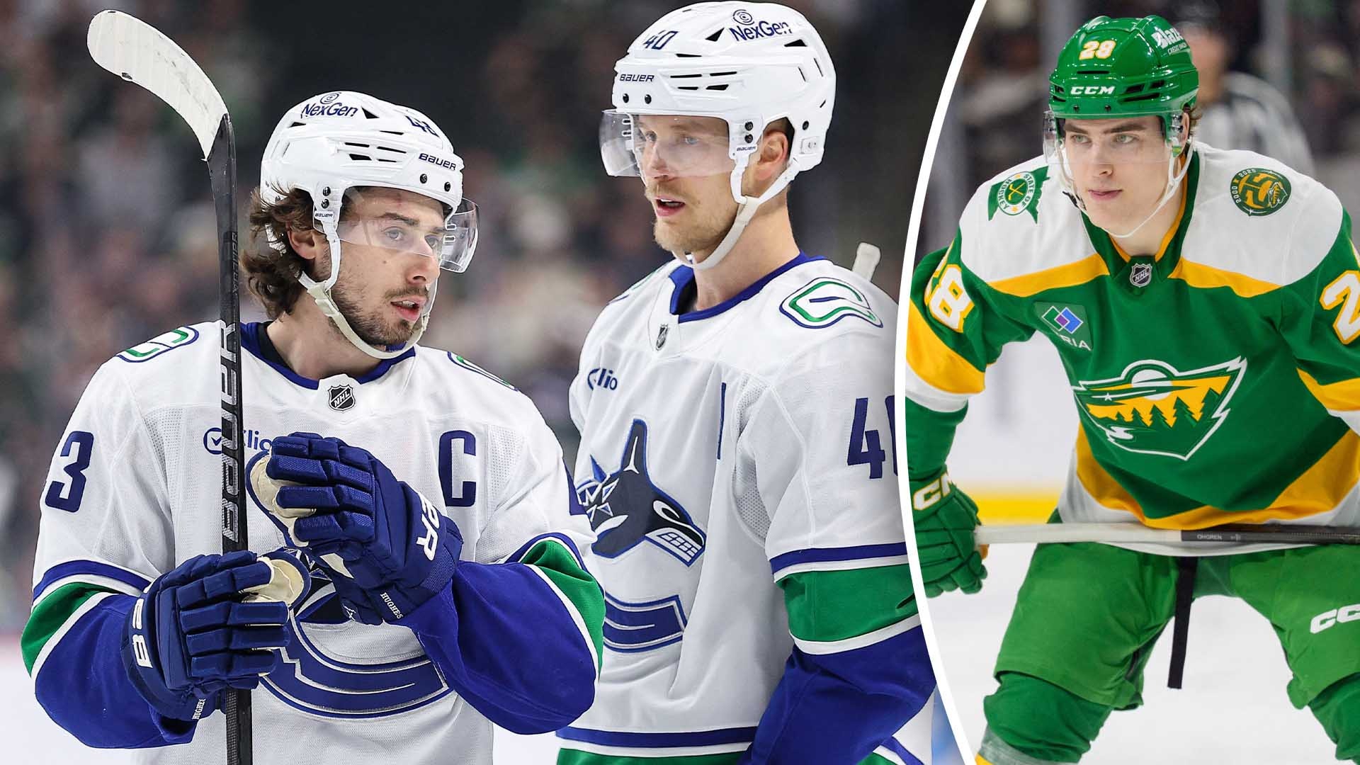 Quinn Hughes Liam Öhgren