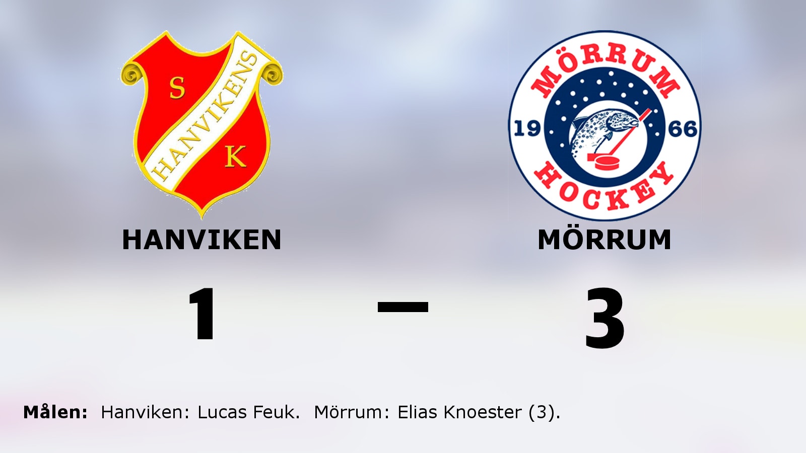 Mörrum bröt Hanvikens fina vinstsvit