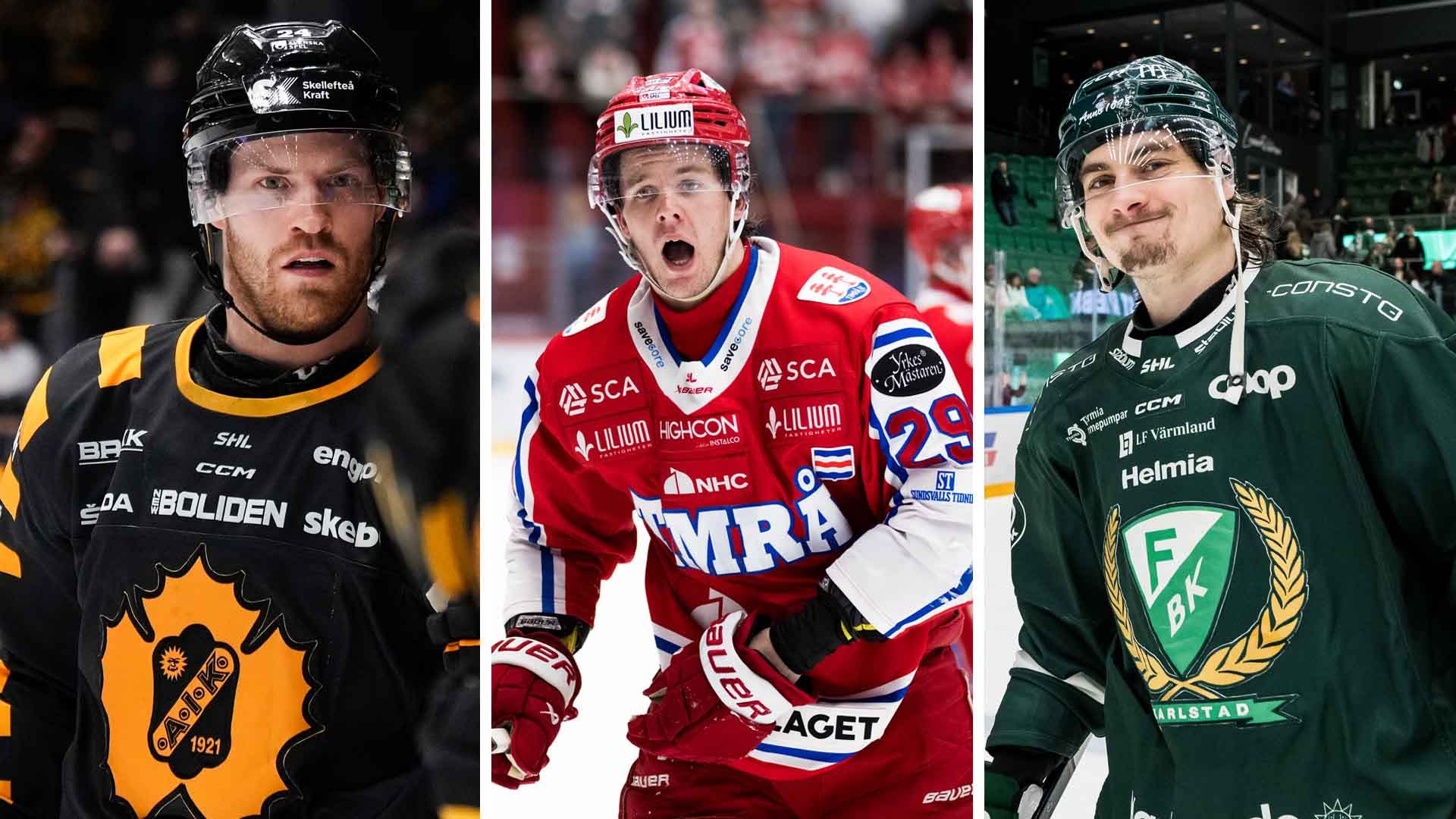 Topp fem SHL