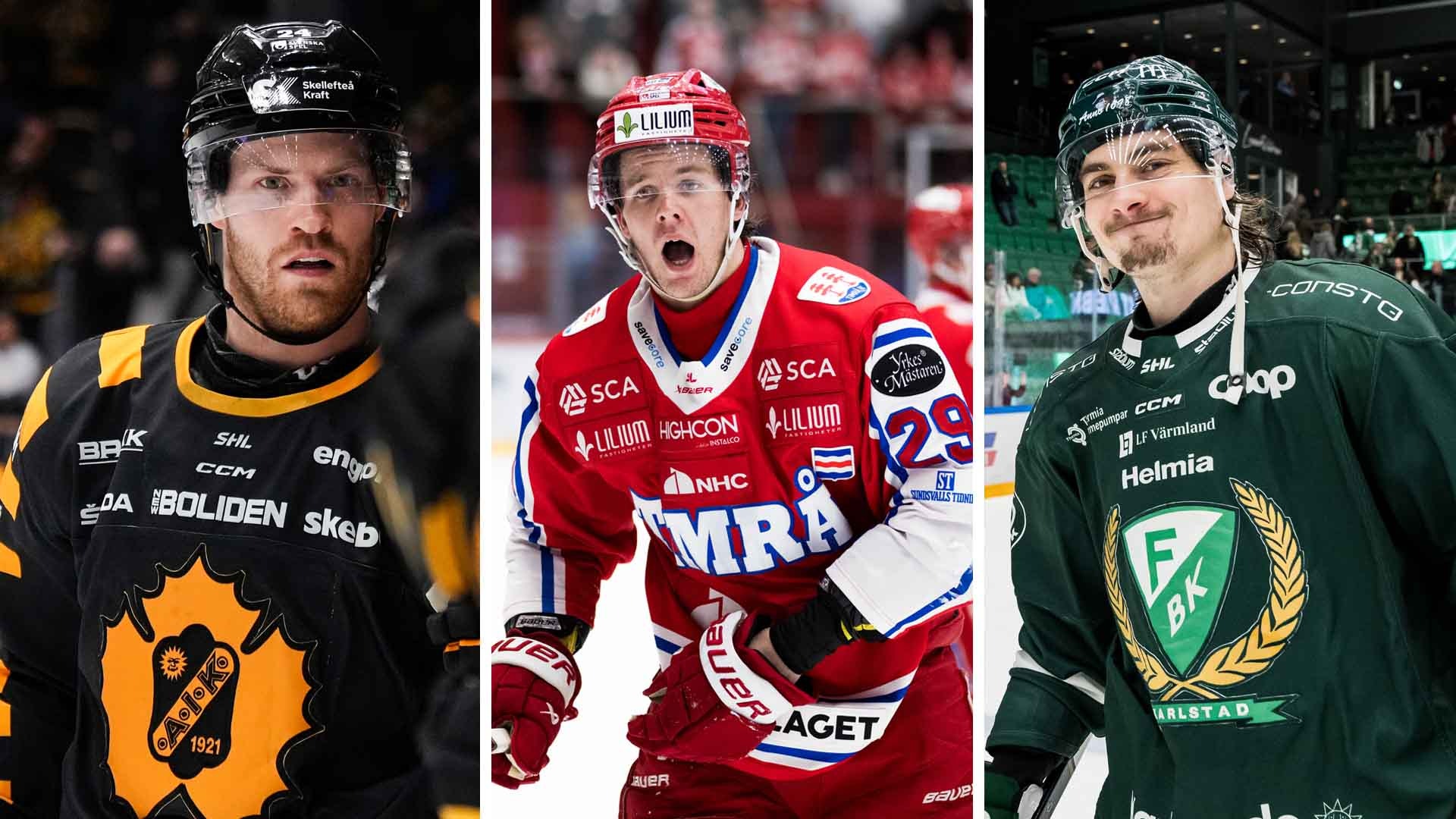Topp fem SHL
