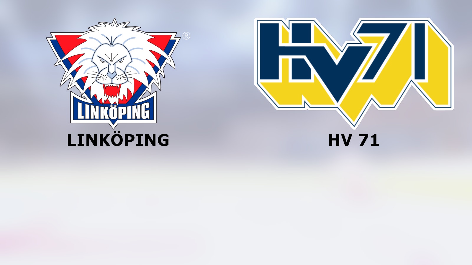 Linköping möter HV 71 i SHL