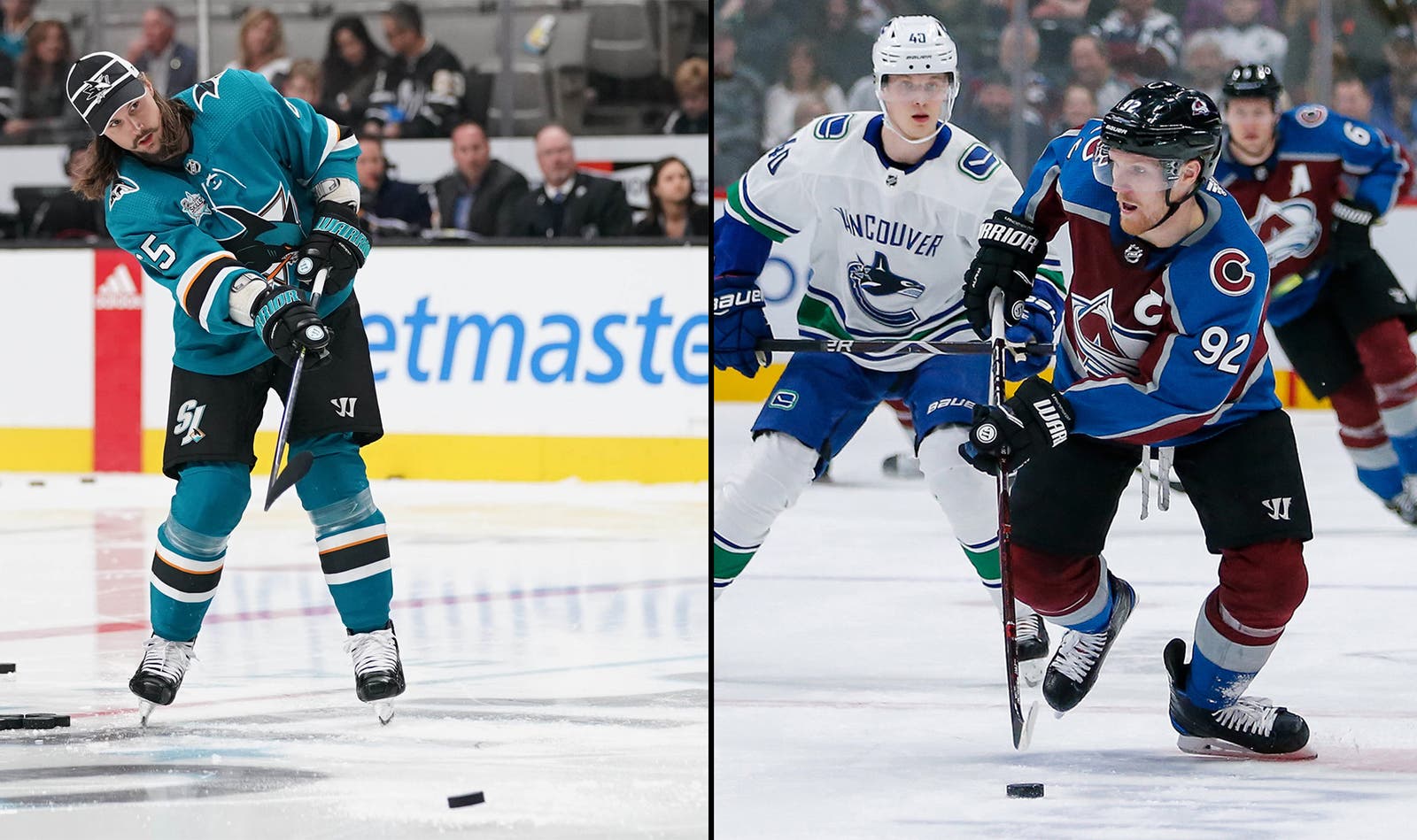 (7188) Erik Karlsson och Gabriel Landeskog