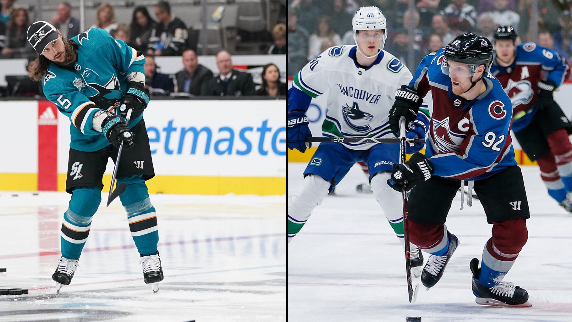 (7188) Erik Karlsson och Gabriel Landeskog