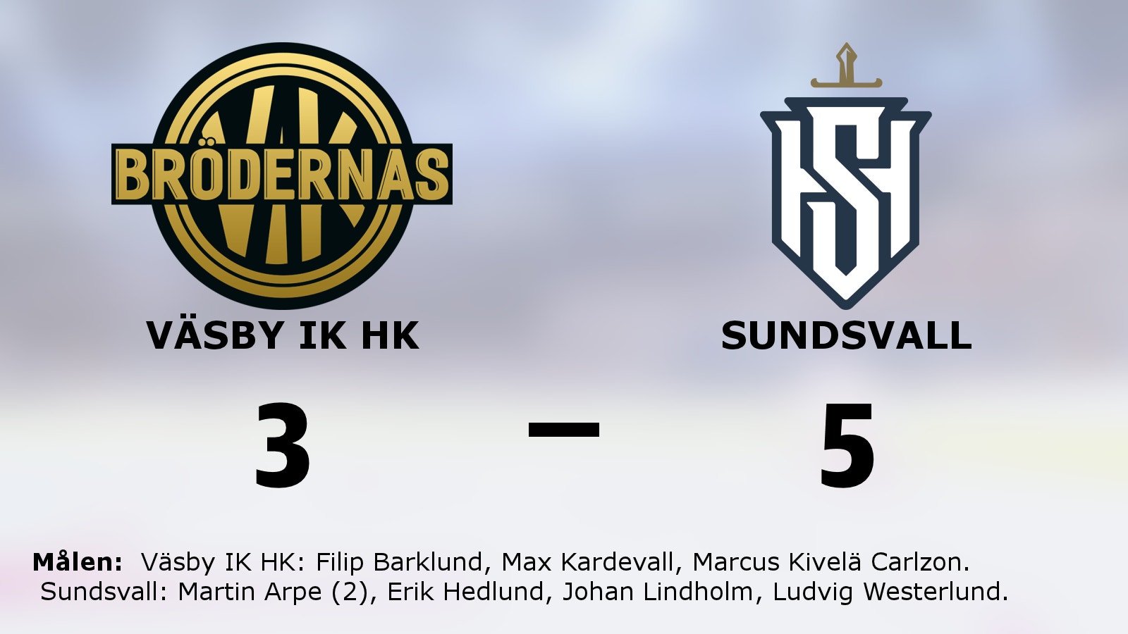 Ny seger för Sundsvall mot drömmotståndet