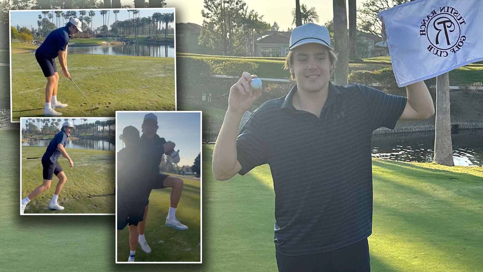 Leo Carlsson hole-in-one