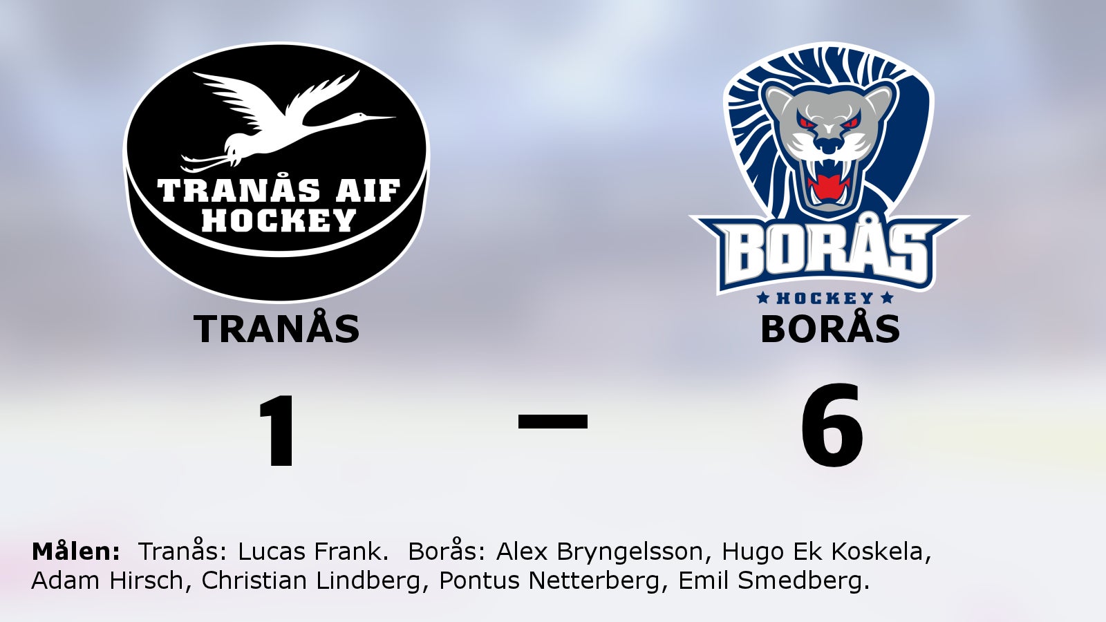 Borås starka svit mot Tranås fortsätter