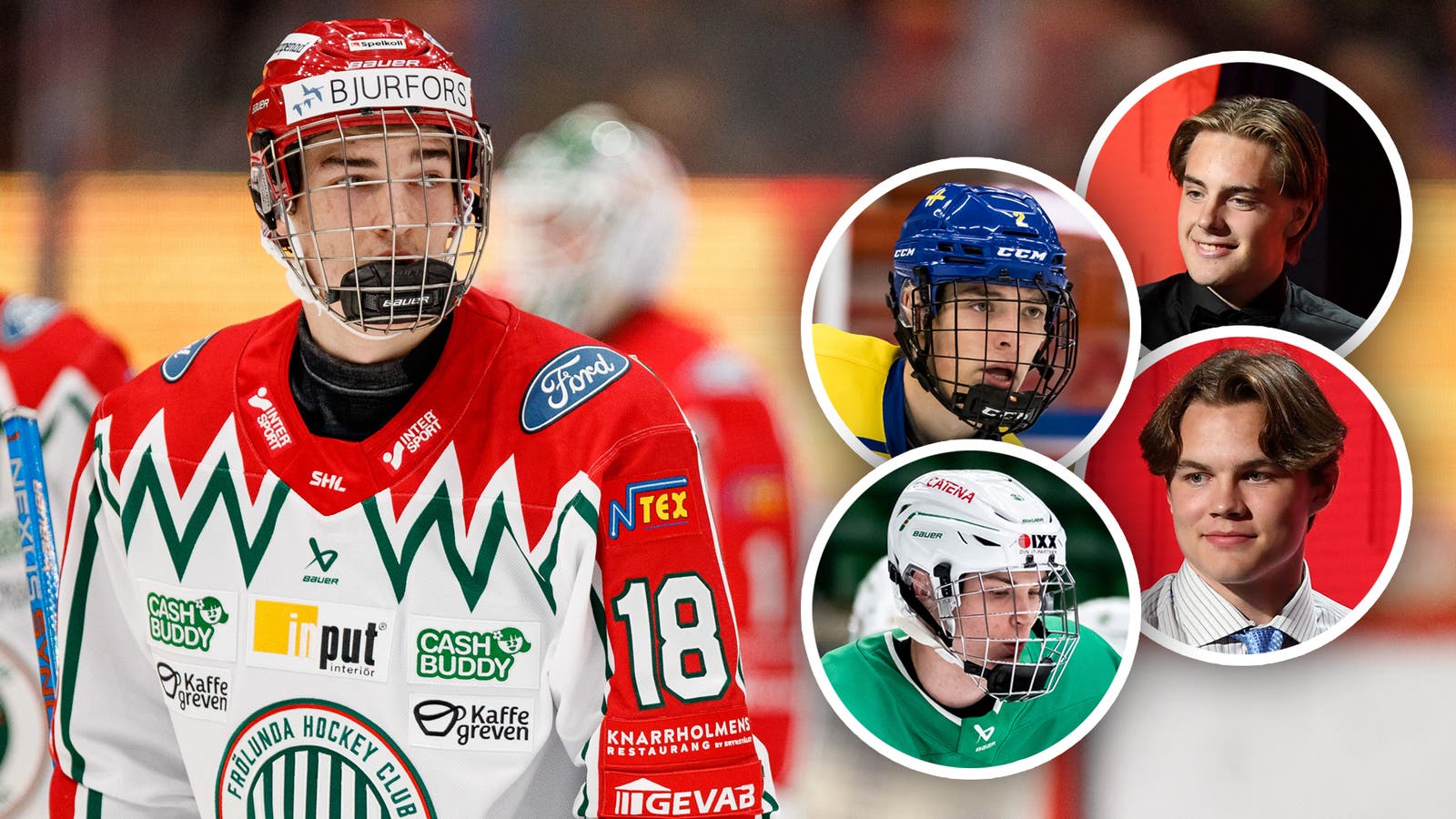 (28452) NHl-draft moderklubbar