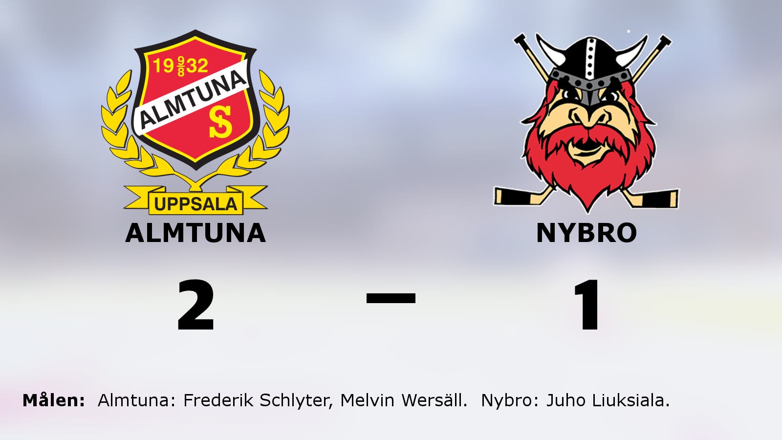 Efterlängtad seger för Almtuna – steg åt rätt håll mot Nybro