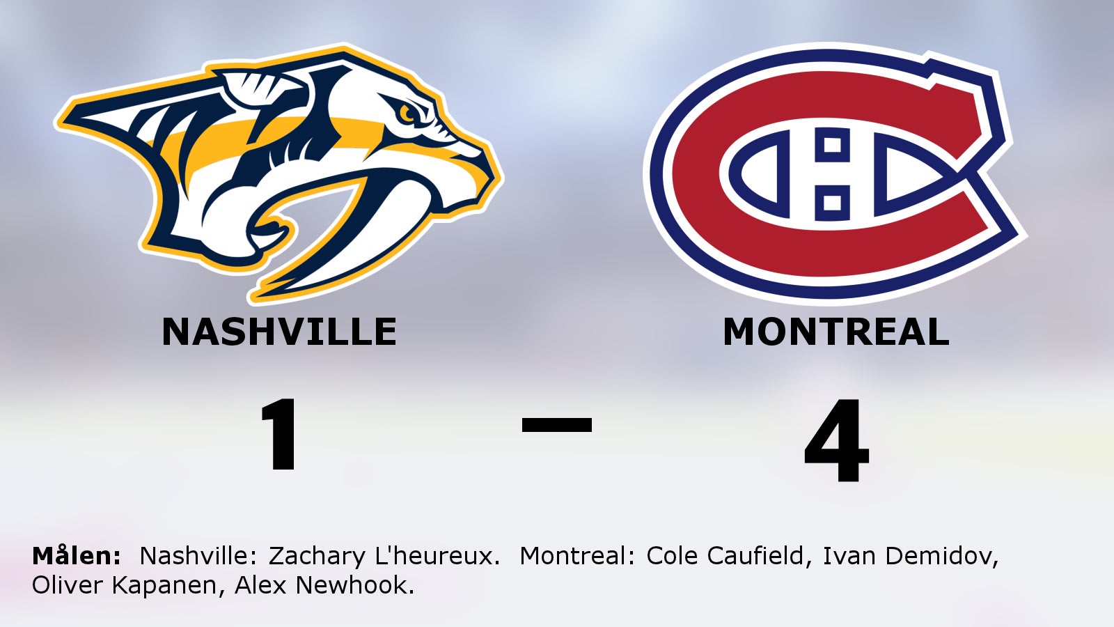 Montreal tog ny seger mot favoritmotståndet