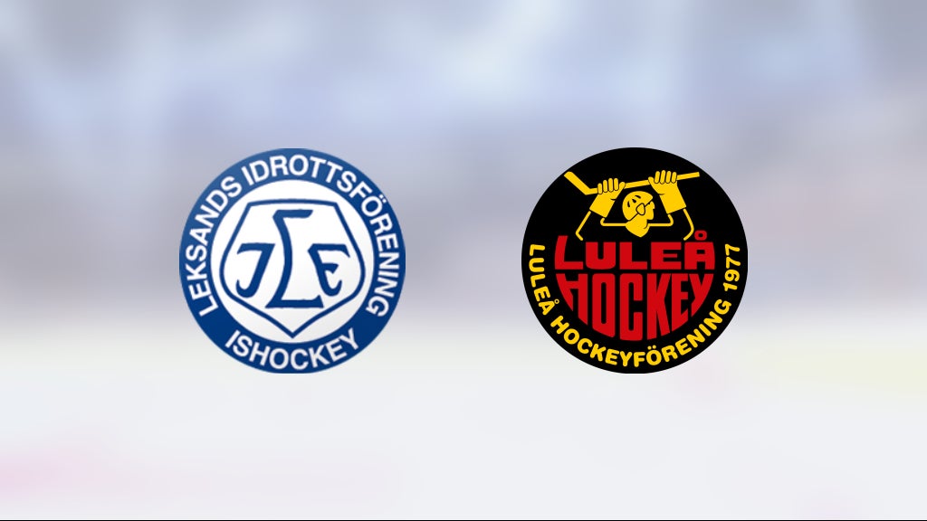 Leksands segerrad fortsätter efter 7–3 mot Luleå