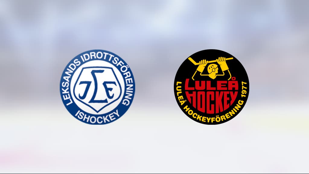 Leksands segerrad fortsätter efter 7–3 mot Luleå