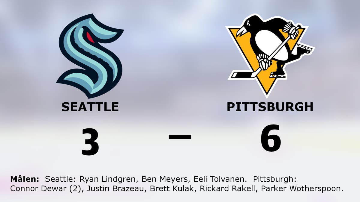 Pittsburgh segrade i toppmötet – Justin Brazeau hjälte