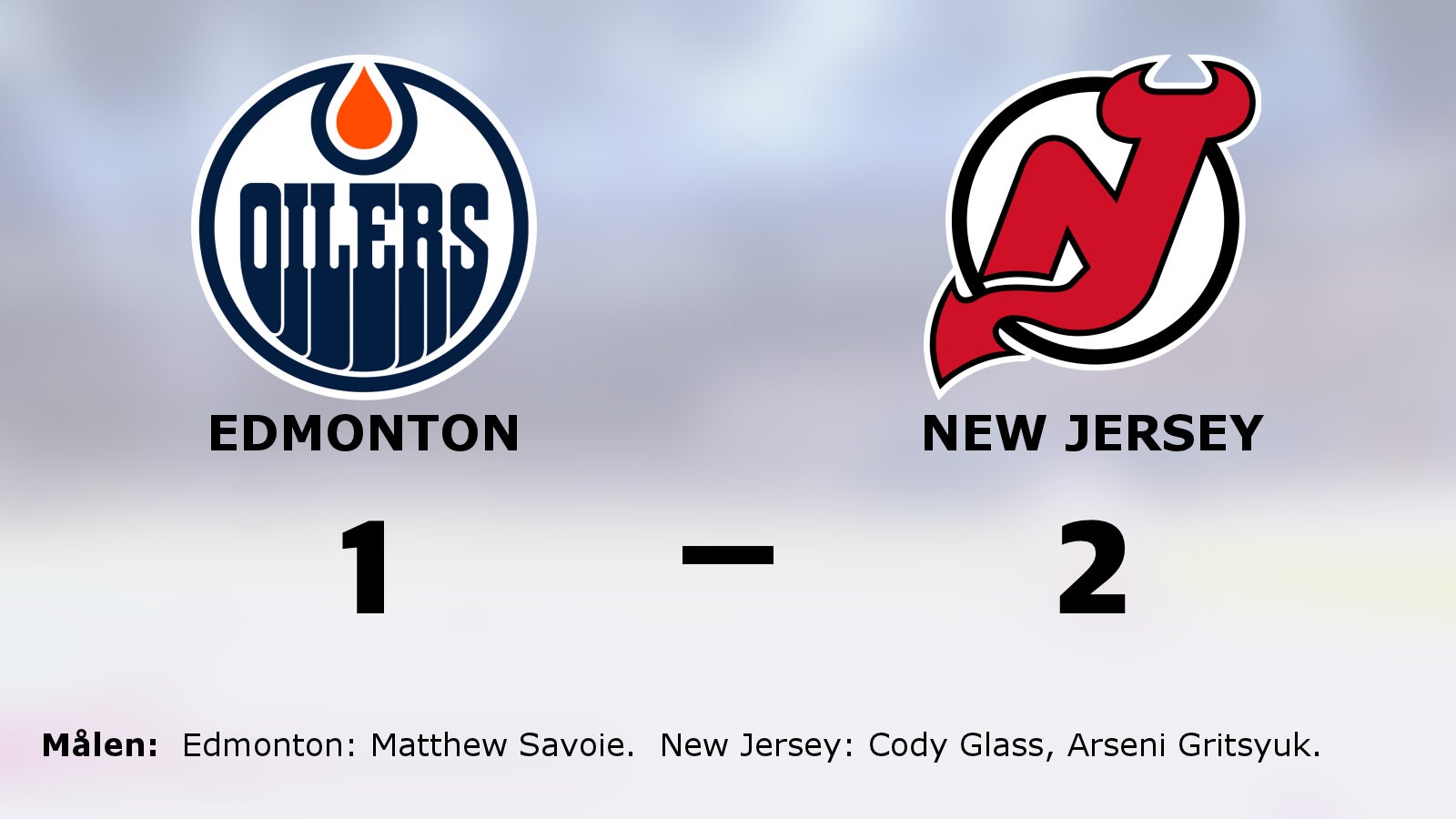 New Jerseys segerrad mot Edmonton intakt