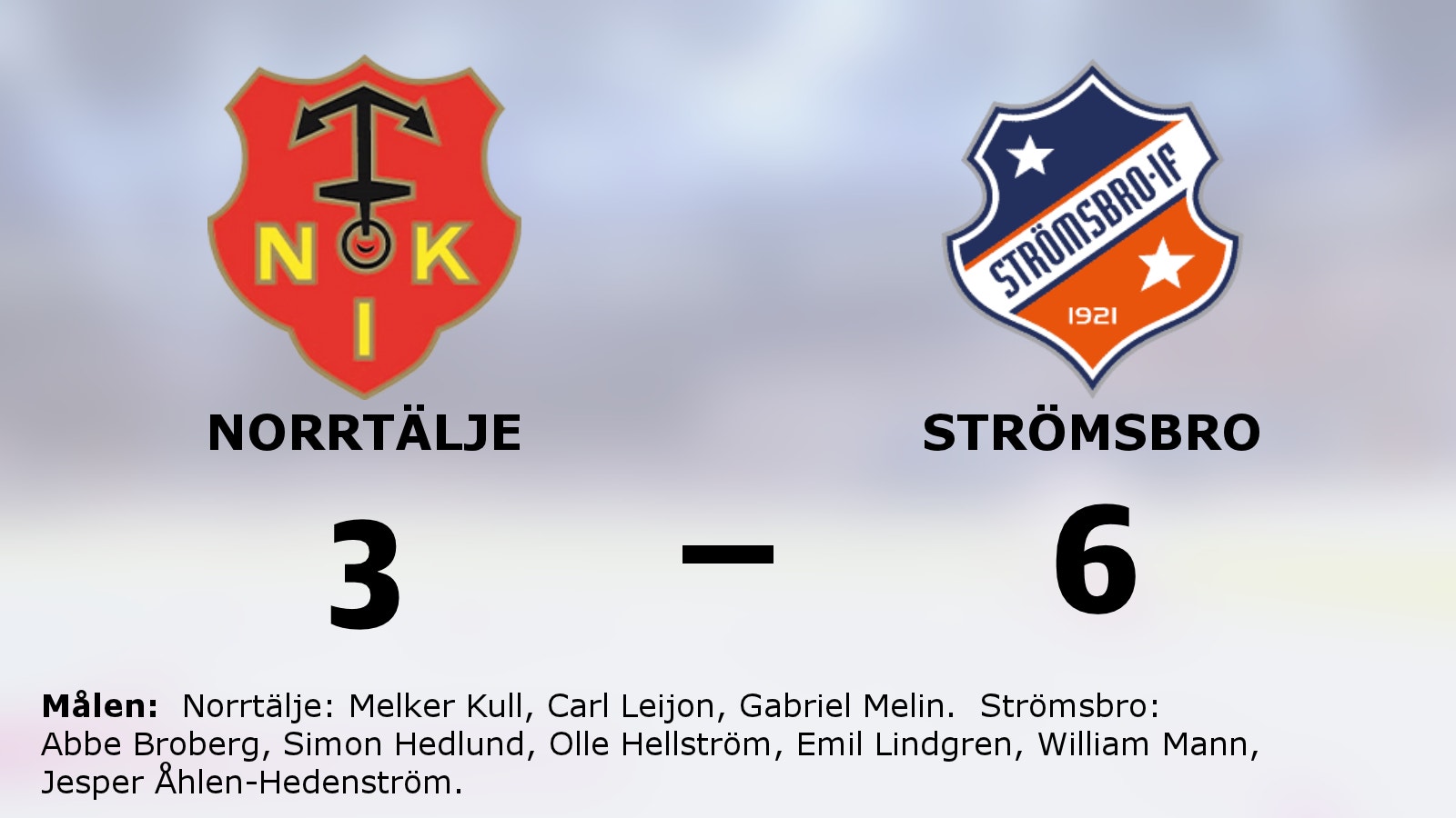 Strömsbro vände underläge till seger