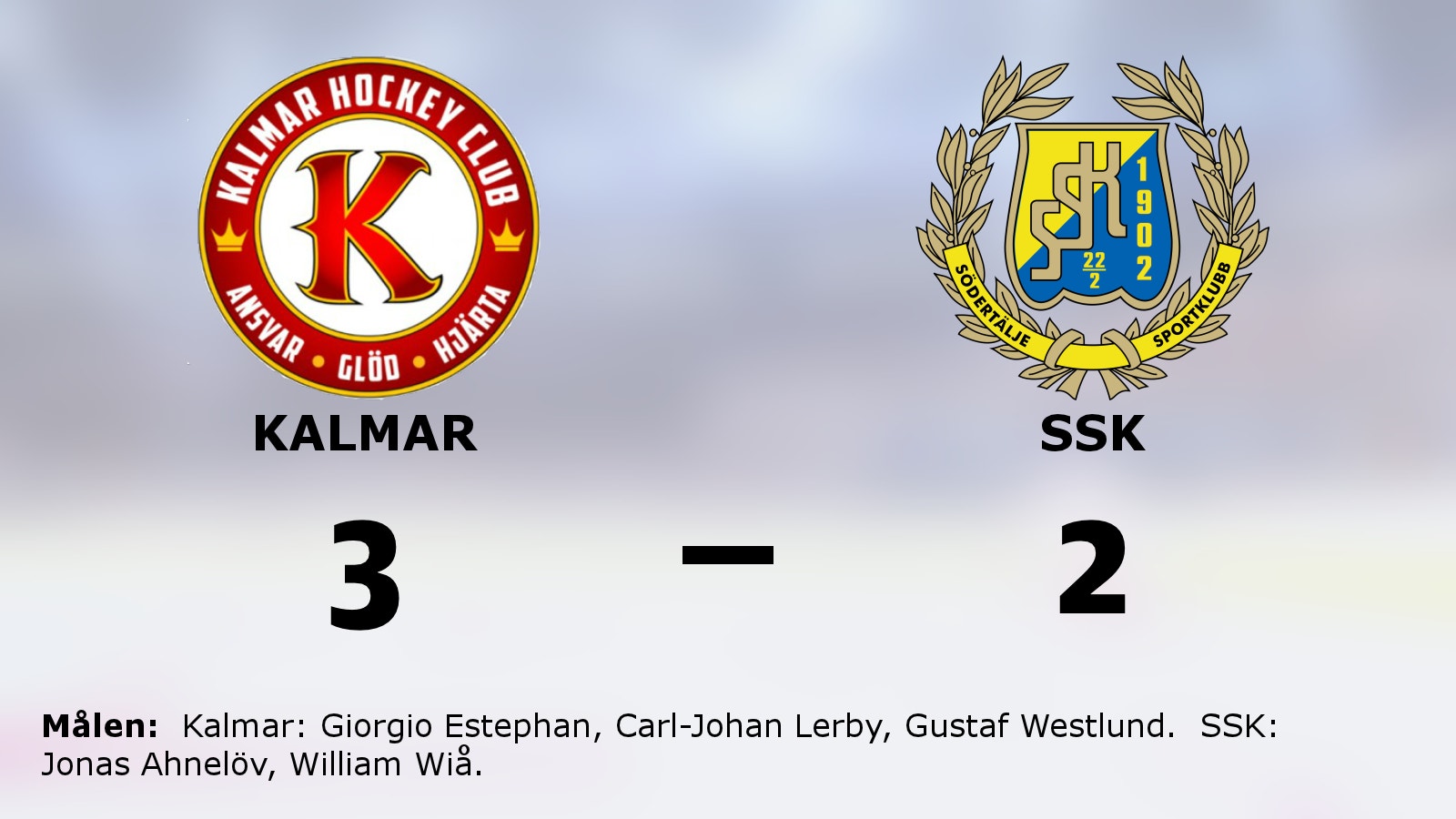 Ny seger för Kalmar i matchserien mot SSK