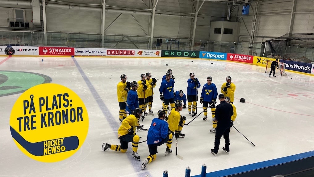 Tre Kronor träning Ostrava