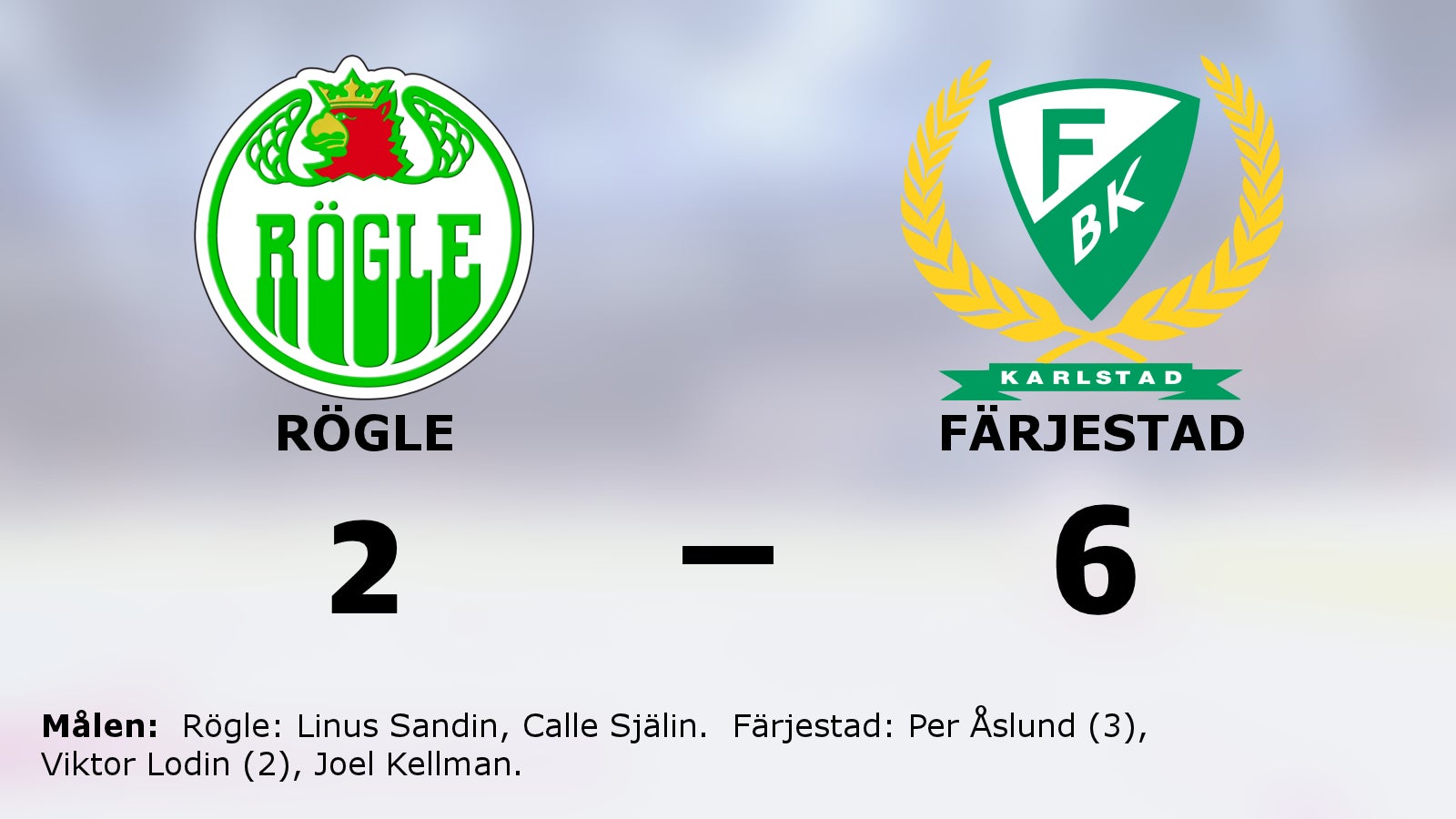 Färjestad vann – efter Per Åslunds hattrick